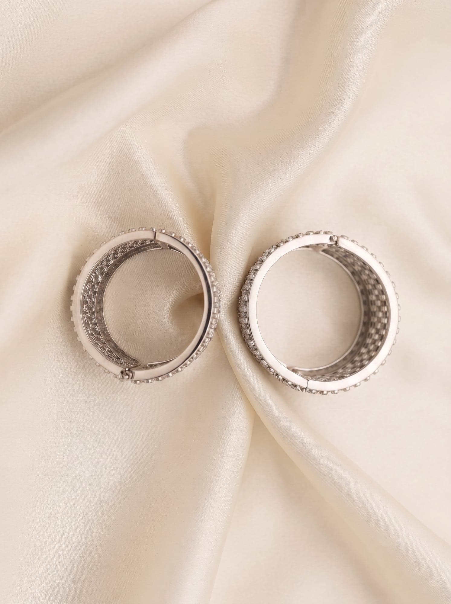 Kumaoni Ratna Bangles in 925 sterling silver, view 3