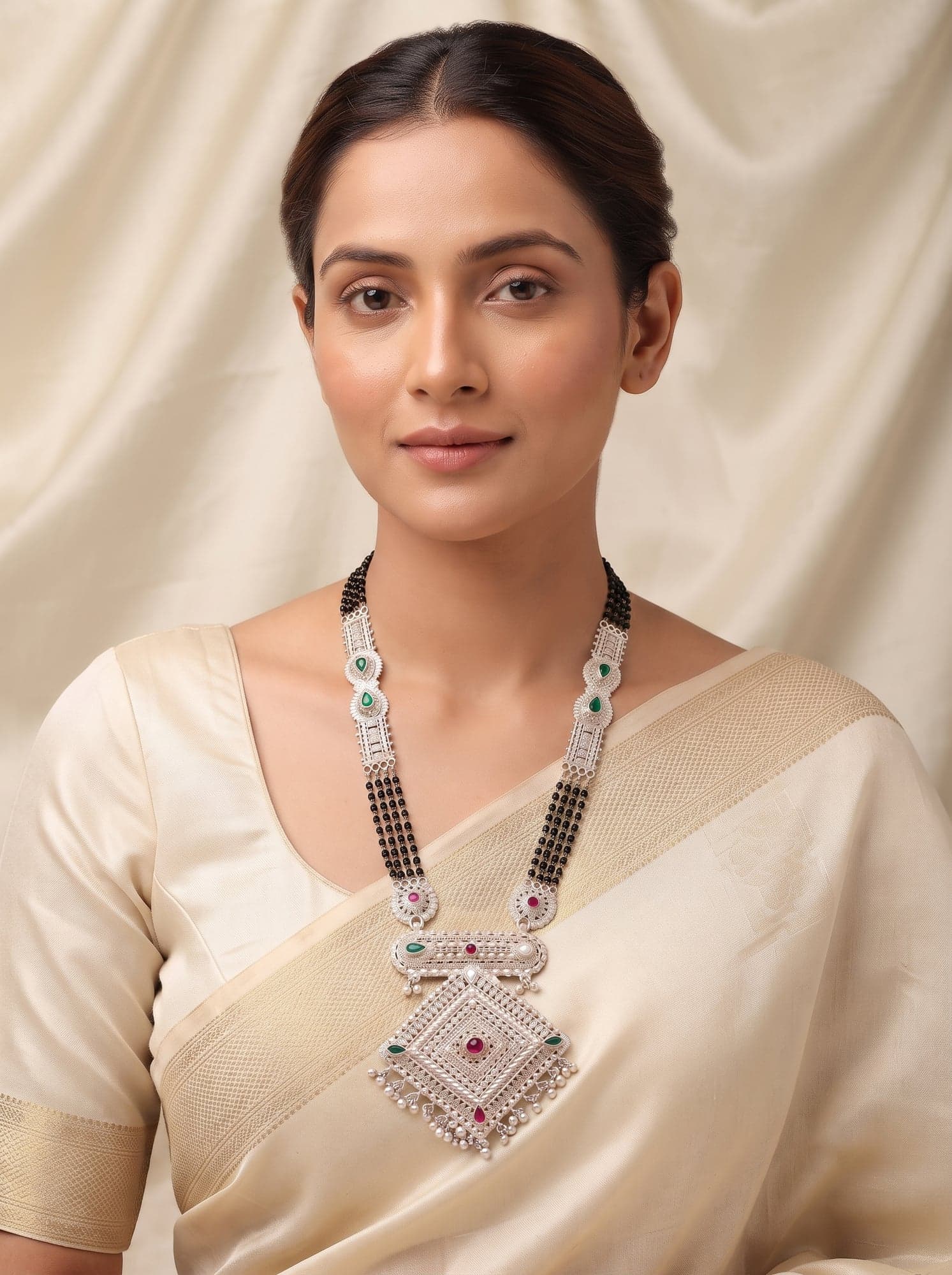 Kumaoni Shagun Haar in 925 sterling silver, view 2