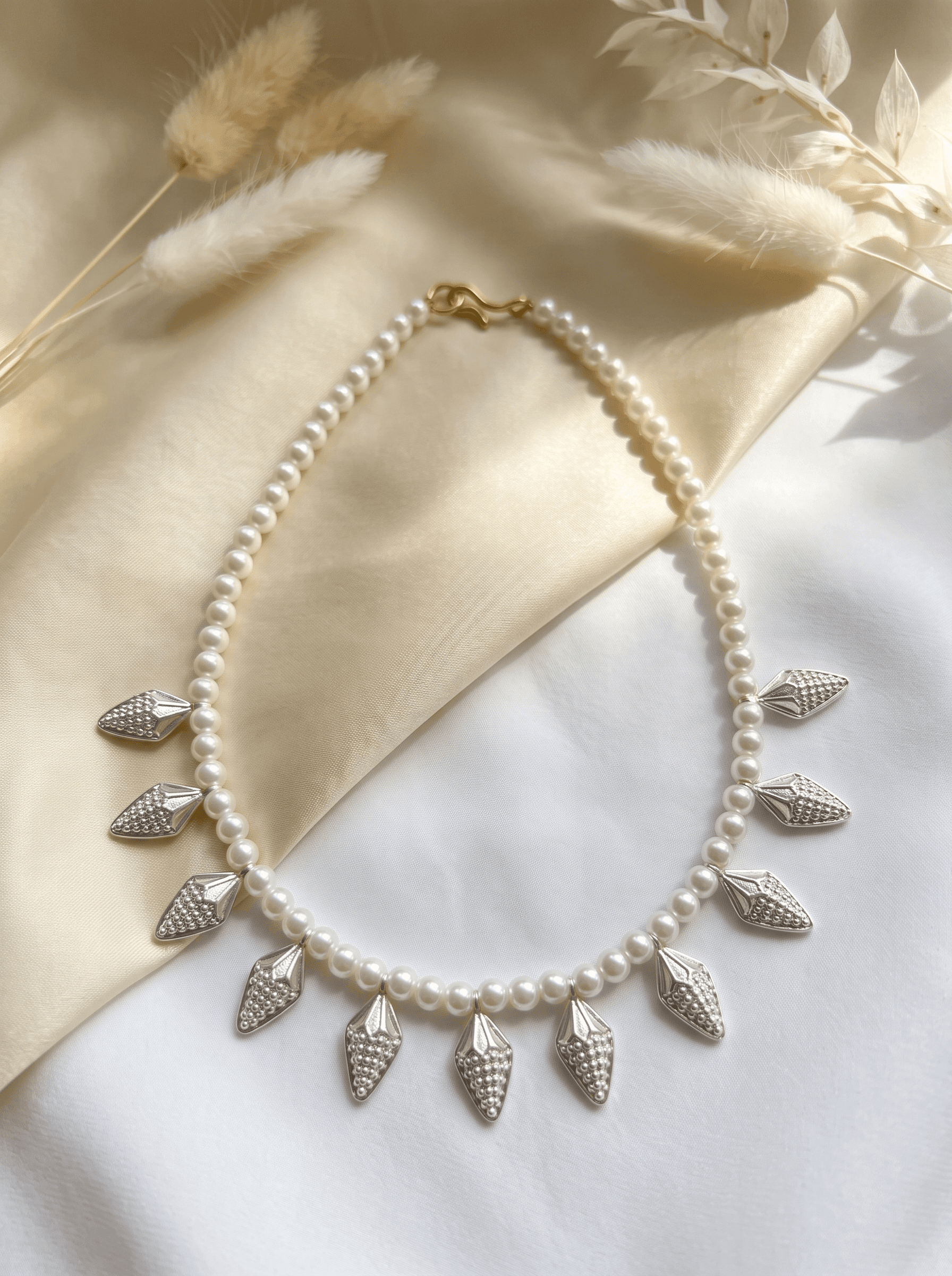 Kumaoni Champakali Haar in 925 sterling silver