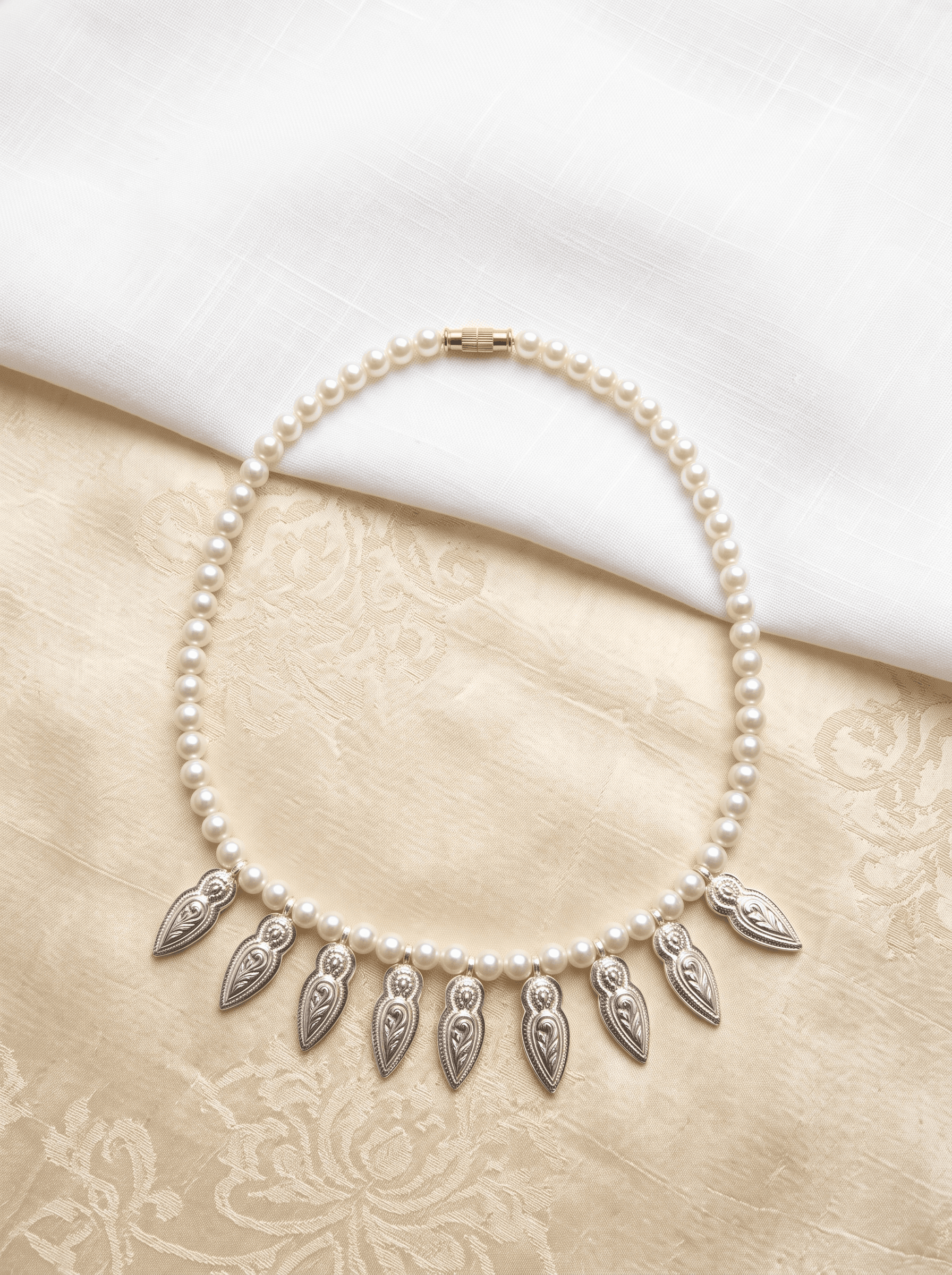 Shweta Champakali Haar in 925 sterling silver