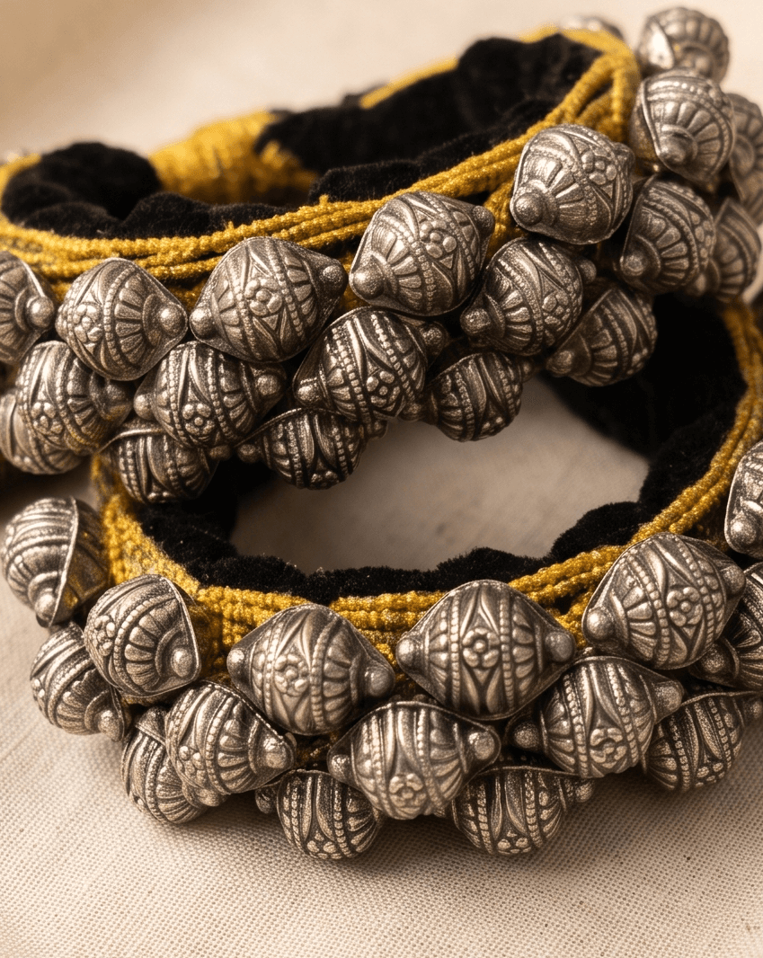 Kumaoni Guthi Pauchi in 925 sterling silver, view 2